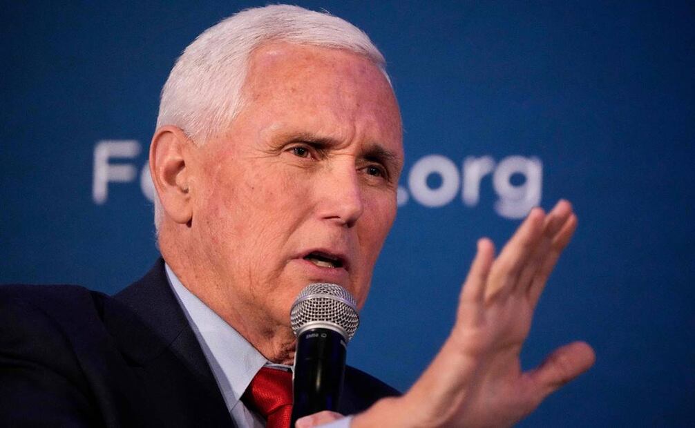 Mike Pence, exvicepresidente de Estados Unidos. Foto: AFP
