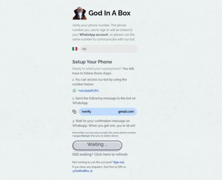 ¿Cómo chatear con ChatGPT en WhatsApp?