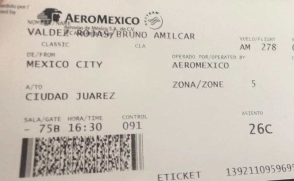 Bruno Valdez viajará a Juárez 