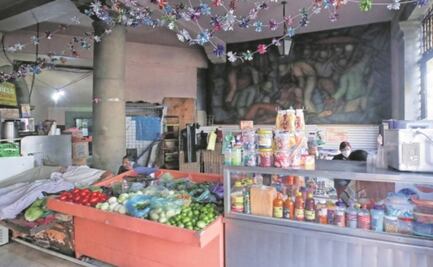 Atenderán murales del mercado Abelardo Rodríguez, informa Secretaría de Cultura local