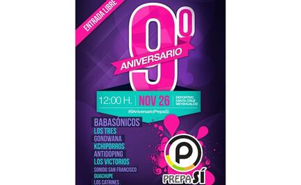 "Prepa Sí" consiente a becados con concierto gratuito