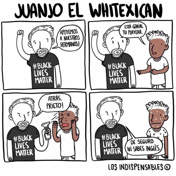 Desde tiempos remotos se dice que el arte imita a la vida. Este meme captura otra de tantas situaciones en que la sociedad mexicana se divide en función del lenguaje. Foto: X.