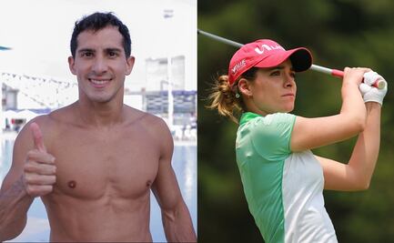 Rommel Pacheco y Gaby López, los abanderados de México para Tokio 2020