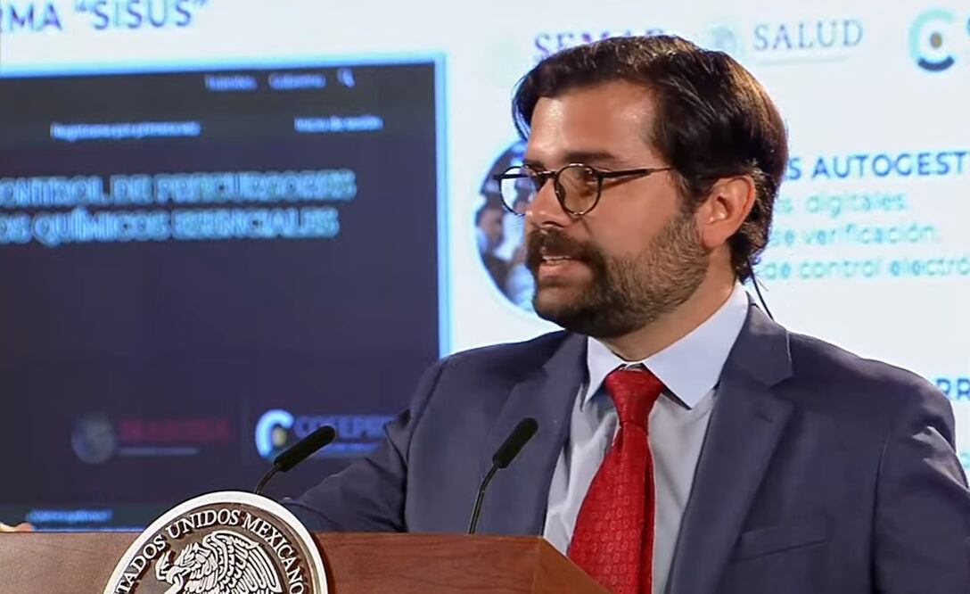 Svarch Pérez anunció que para evitar que “retornen los intereses perversos y discrecionales” se creo el Centro de Inteligencia contra Riesgo Sanitario. Foto: especial