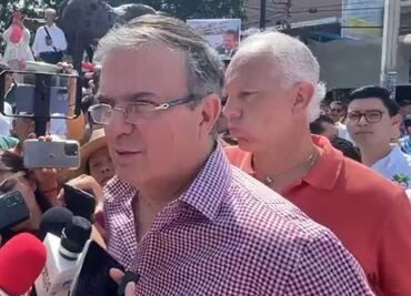 "A pesar de que voy ganando, fue muy cómodo todo”: Ebrard descarta fricciones entre corcholatas en AMLO Fest