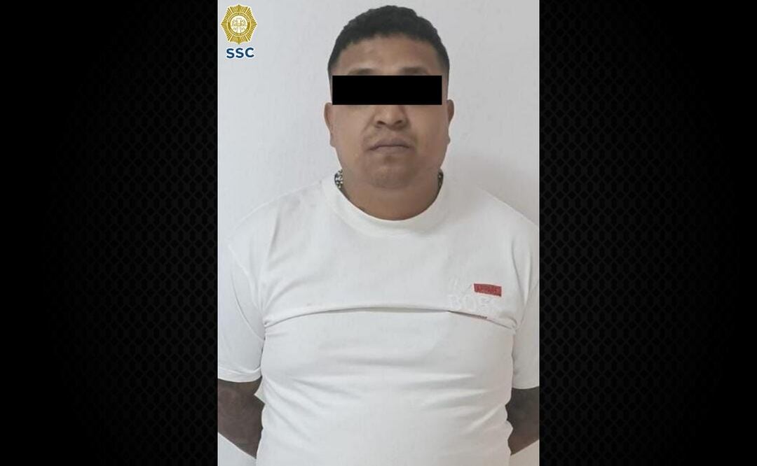 Cae “El Kalusha”; presunto integrante de La Unión Tepito fue detenido con arma y droga. Foto: Especial