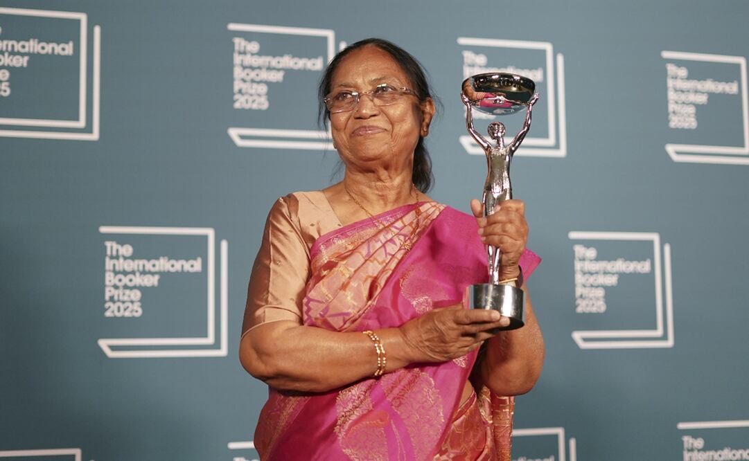 Banu Mushtaq, autora de "Heart Lamp". Foto: AP.