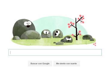 Florece primavera en Google