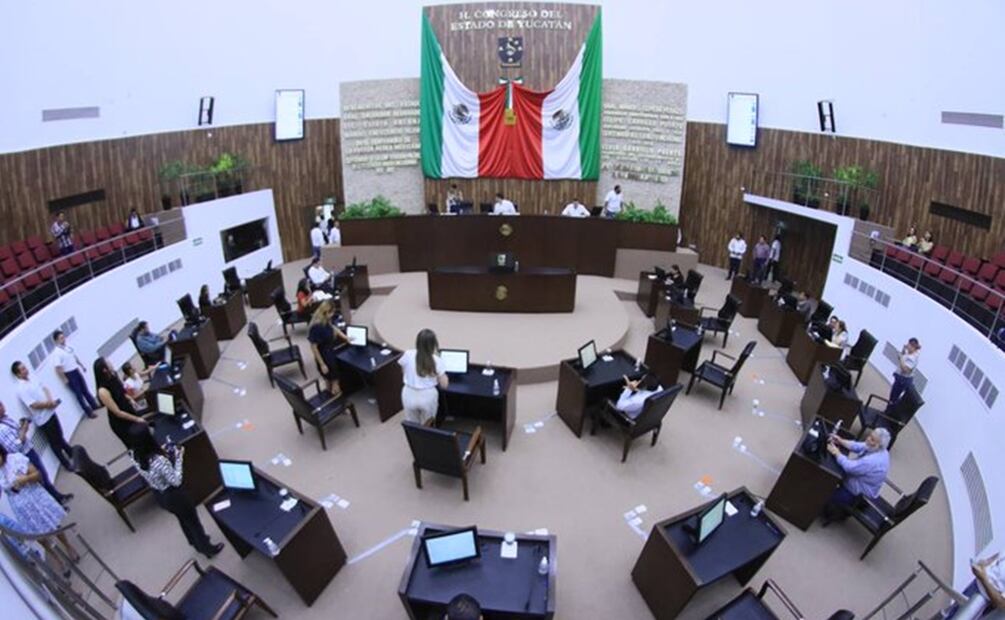 Congreso de Yucatán. Foto: Twitter @CongresoYucatan