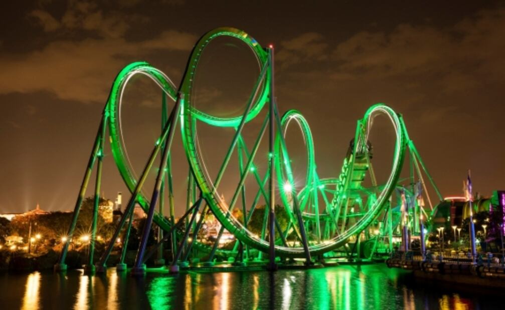 Las 5 montañas rusas más aterradoras de Orlando