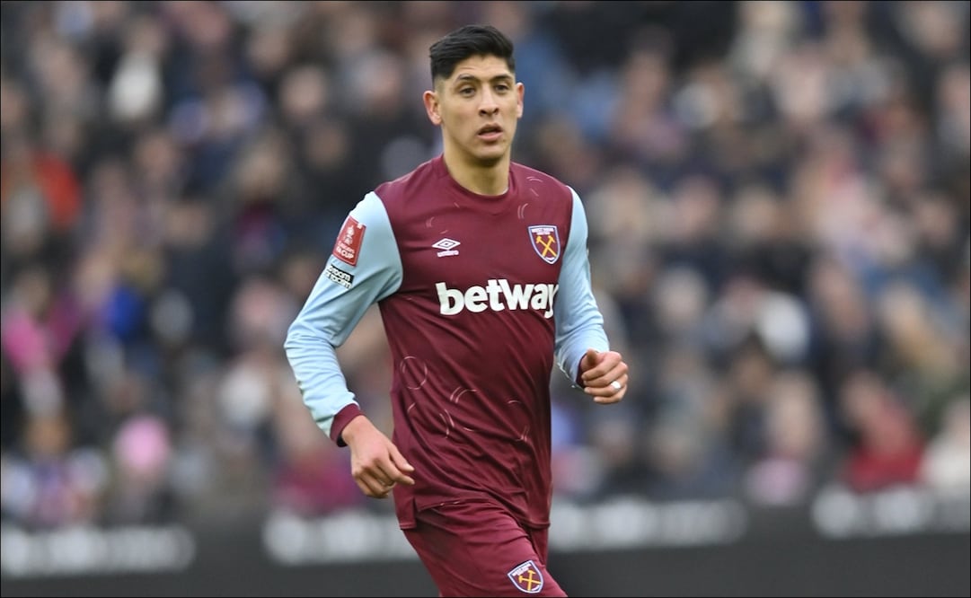 Edson Álvarez todavía no puede alienar con West Ham por una lesión en la pantorrilla / FOTO: @WestHamEspanol