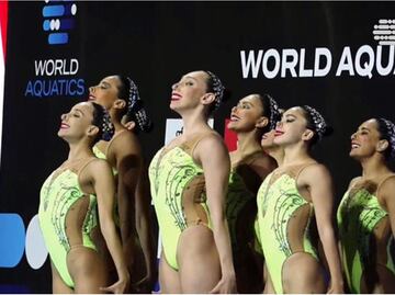 Selección Mexicana de Natación Artística gana medalla de oro en la Copa del Mundo
