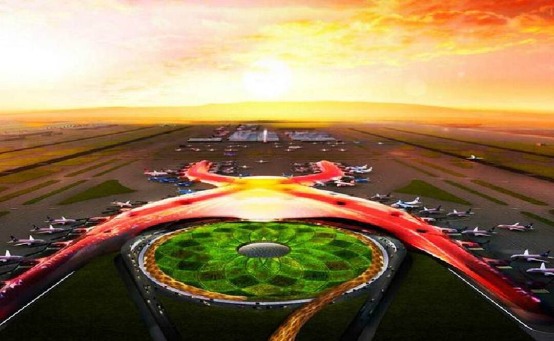 Tijera para carreteras y el nuevo aeropuerto