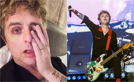 Desmañanado y con el maquillaje corrido, líder de Green Day agradece a fans mexicanos: "gran manera de terminar el año"