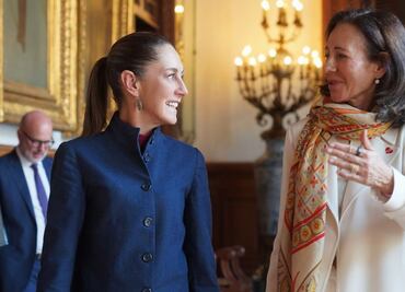 Sheinbaum se reúne con Ana Botín, presidenta de Banco Santander; “hay confianza en el país”, destaca
