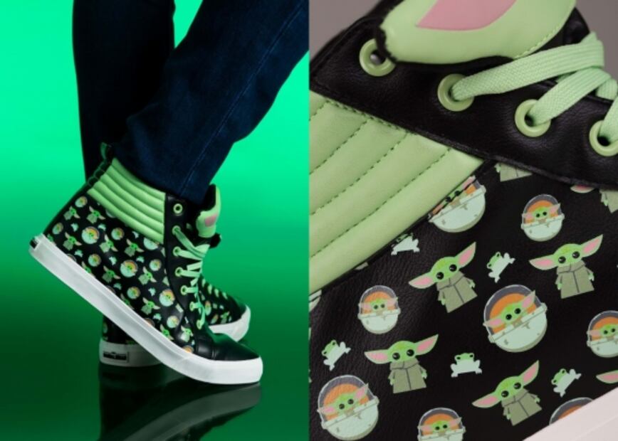 Los tenis de Baby Yoda que vas a querer