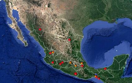 Se registran 18 incendios forestales en 10 estados del país: Conafor