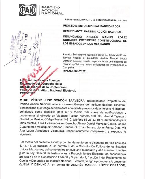 Acusaciones
