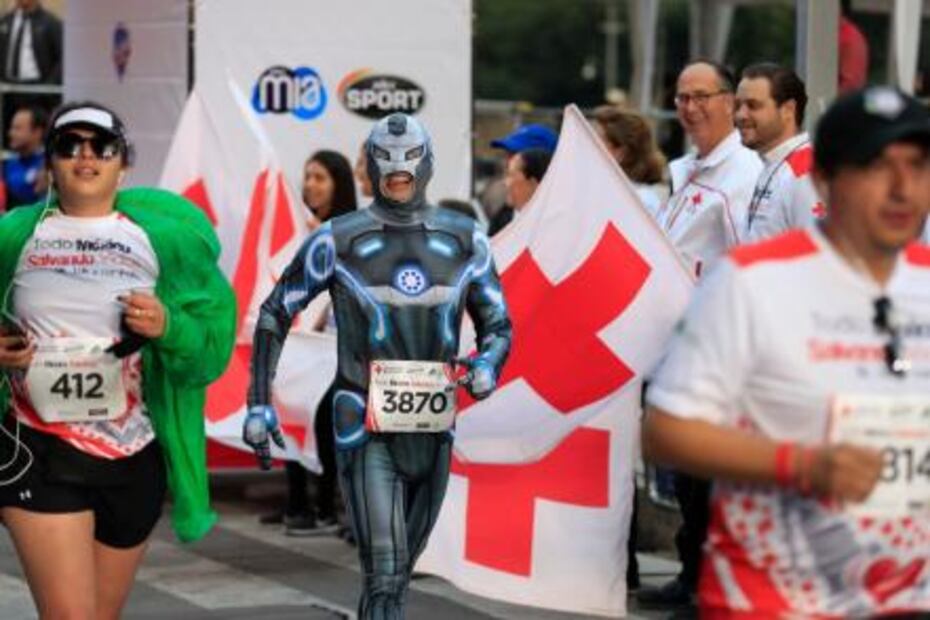 Salen a correr por la Cruz Roja en México