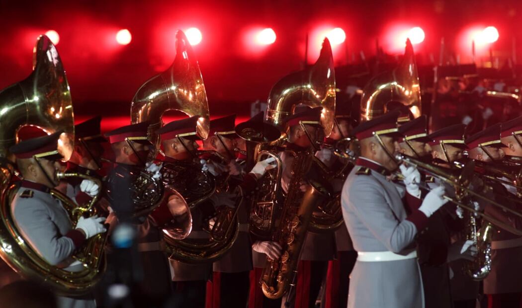 También se presentaron bandas de música, coros, mariachis y ballets folclóricos. Foto: Carlos Mejía/EL UNIVERSAL
