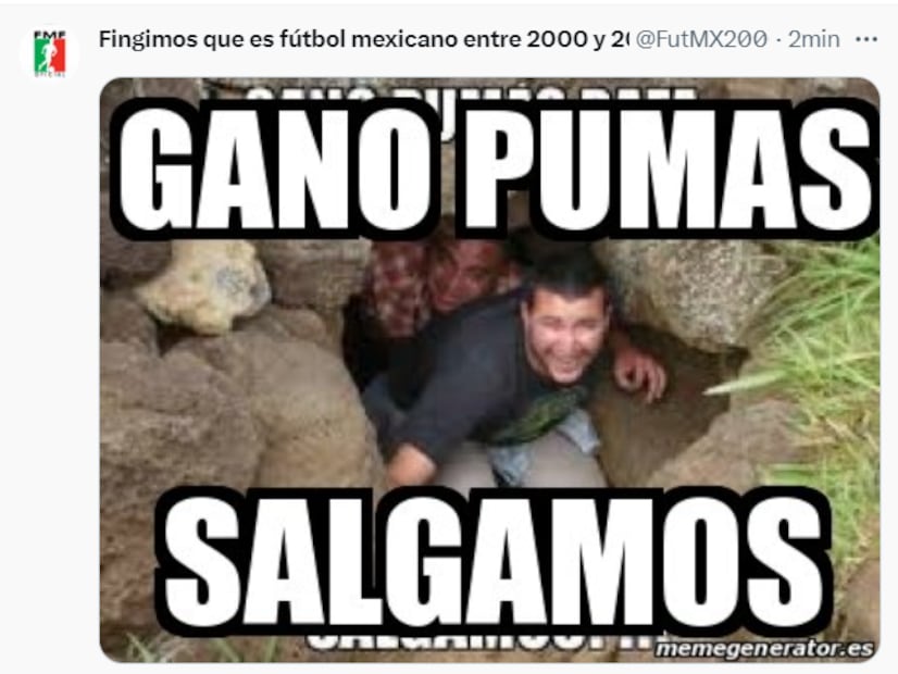 Los mejores memes de la goleada de Pumas a Puebla