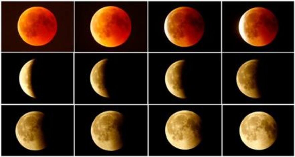 A esta hora podrás ver el eclipse lunar "de sangre" en Latinoamérica 