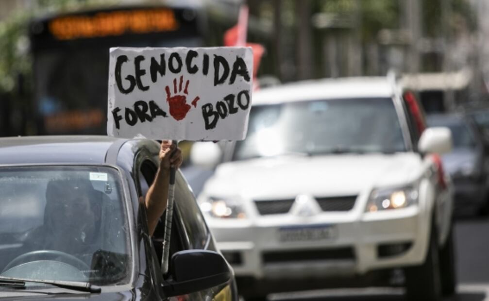 “¡Vete, Bolsonaro!”: protestas exigen juicio político contra el presidente brasileño