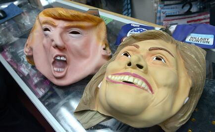 Máscaras de Trump, las favoritas de Halloween