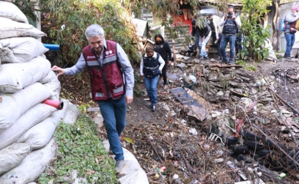 Retiran 32 toneladas de basura de barrancas tras programa de limpieza en CDMX