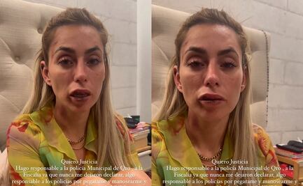 Florencia Alducin denuncia abuso policial: “no me voy a callar, fui golpeada bruscamente”