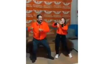 En plena veda electoral, candidato en Chiapas baila "movimiento naranja" en TikTok