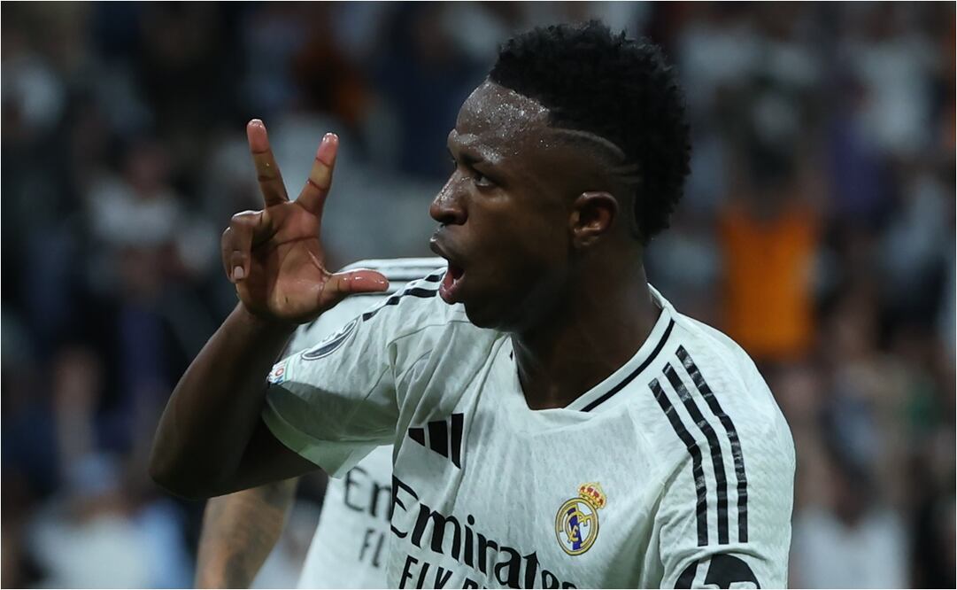 Vinícius Jr. no ganó el Balón de Oro, cayó ante Rodri FOTO: EFE