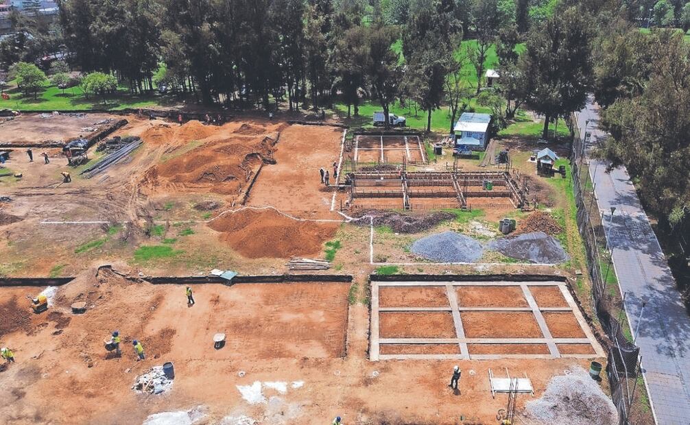 La Secretaría de Obras y Servicios empezó con los trabajos de construcción de la Utopía en Iztacalco. Foto: Especiales