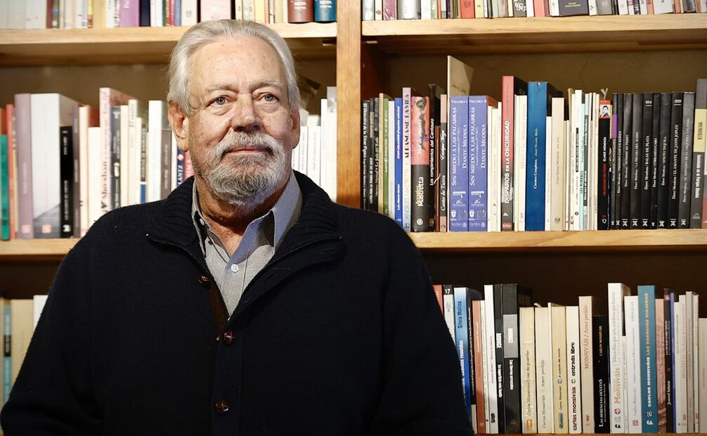 Entrevista con el ensayista catedrático y escritor Gonzalo Celorio. Foto: Berenice Fregoso/EL UNIVERSAL.