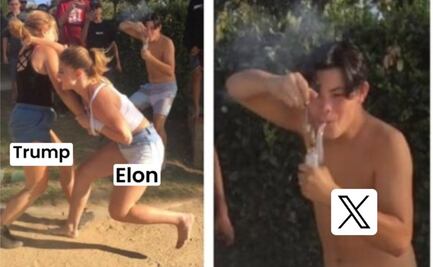Elon Musk acusa a Trump de aparecer en los archivos Epstein; usuarios reaccionan con memes al choque entre ambos personajes