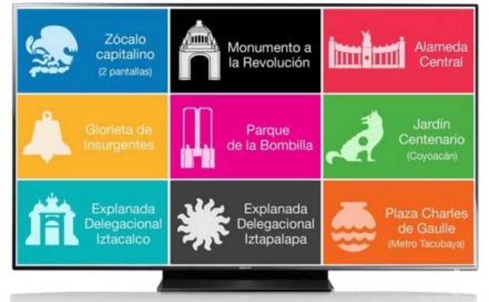 Instalan pantallas para que capitalinos vean Río 2016