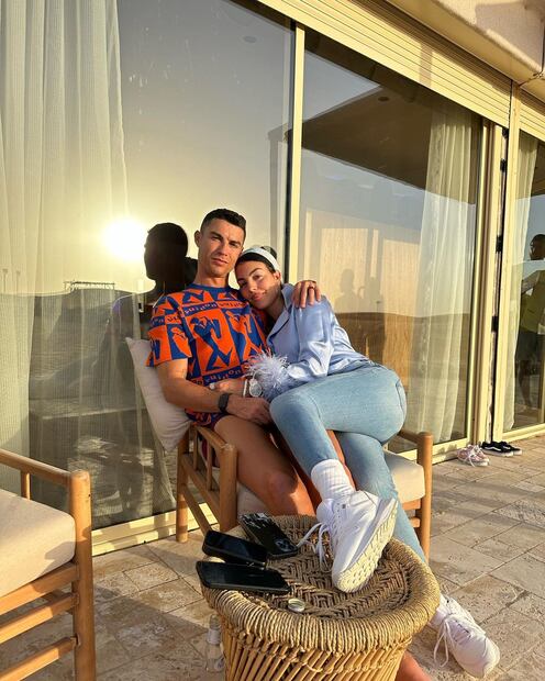 Georgina Rodríguez y Cristiano Ronaldo