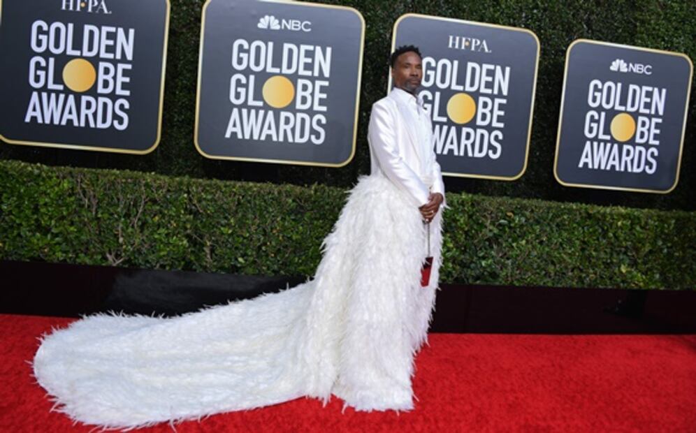 Looks masculinos que impactaron en la alfombra roja de los Golden Globes 2020