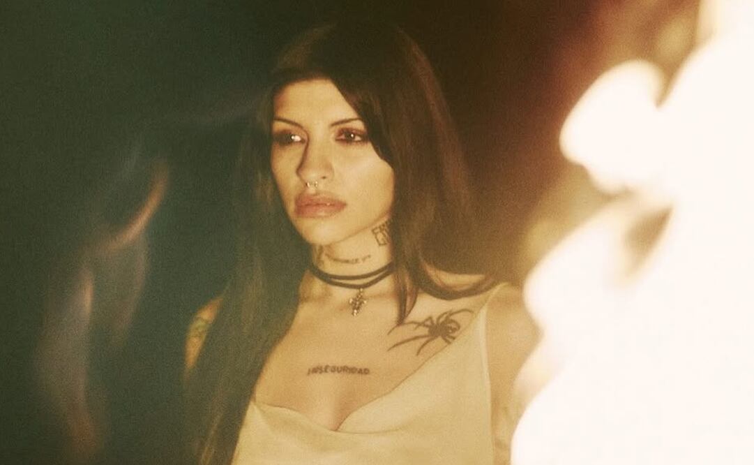 Cazzu en le videoclip del tema "La cueva". Foto: Instagram