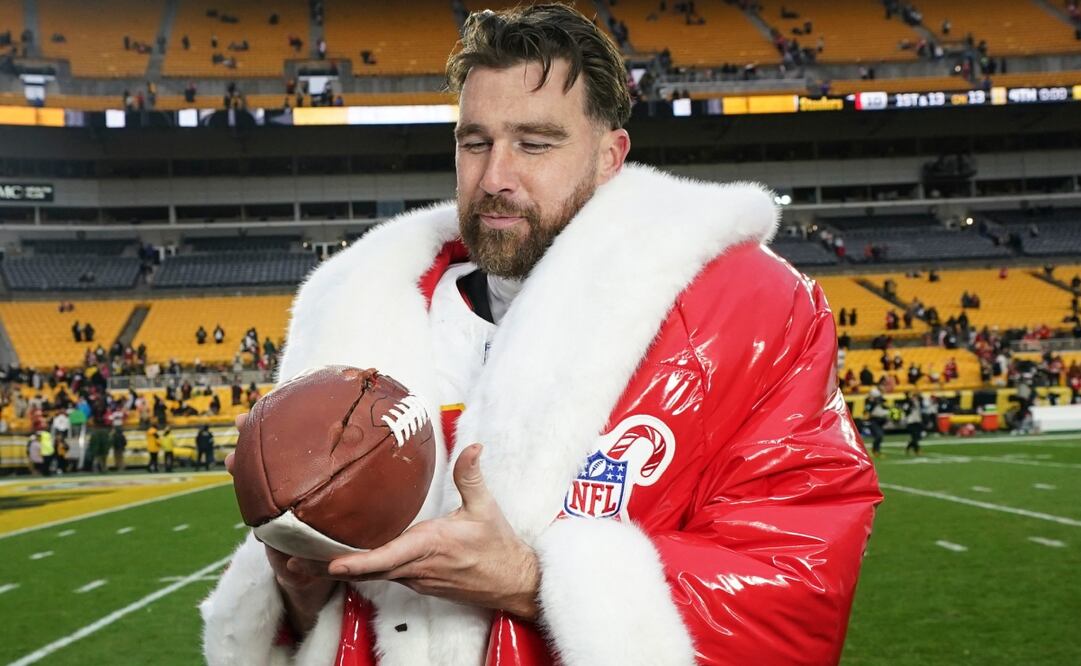 Travis Kelce rompe récord con los Chiefs en plena Navidad - Foto: AP
