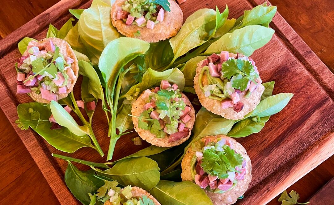 En los platillos del restaurante Mestizo predomina el maíz. Foto: Fernanda OH / EL UNIVERSAL