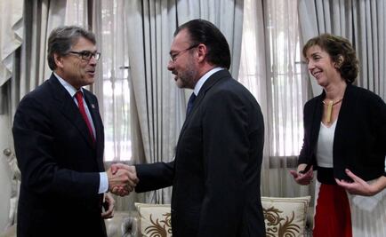 Luis Videgaray se reúne con secretario de energía de EU
