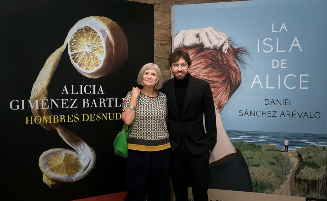 La autora de "Hombres desnudos" y el autor de "La isla de Alice" se han mantenido cautos a la hora de destripar datos de su obra. FOTO: Luca Piergiovanni/EFE.