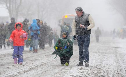 FOTOS: Estados Unidos enfrenta nieve y temperaturas gélidas; causa condiciones traicioneras en carreteras