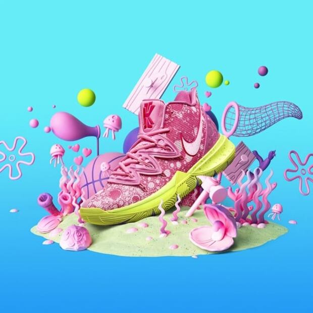 Nike colabora con Bob Esponja y lanzan colección te tenis súper divertidos
