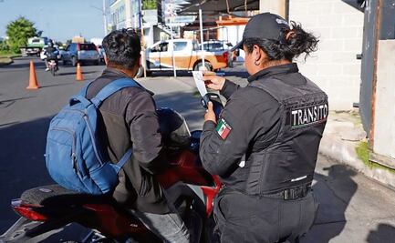 Lanzan operativo en Tecámac para verificar a las motos
