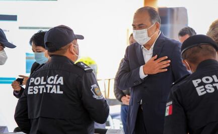 Gobernador de Guerrero reconoce lealtad y convicción de la policía estatal