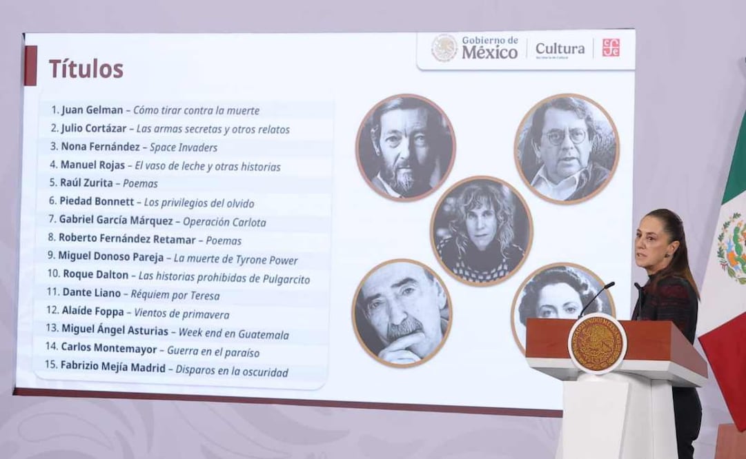 La presidenta Claudia Sheinbaum durante la mañanera del 17 de diciembre del 2025. Foto: Gabriel Pano / EL UNIVERSAL