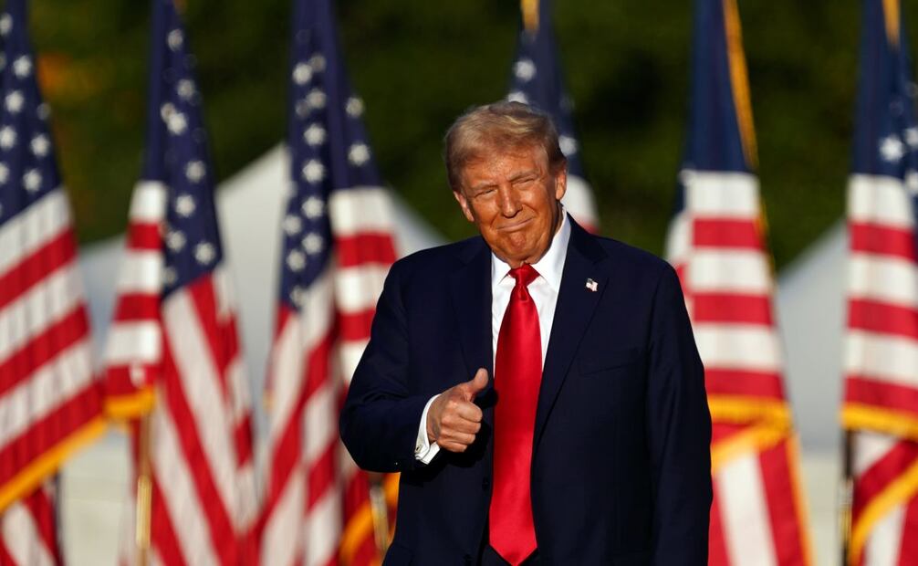 La campaña cree que el Gobierno de Joe Biden no ha ofrecido un plan lo suficientemente extenso para proteger a Trump. Foto: EFE