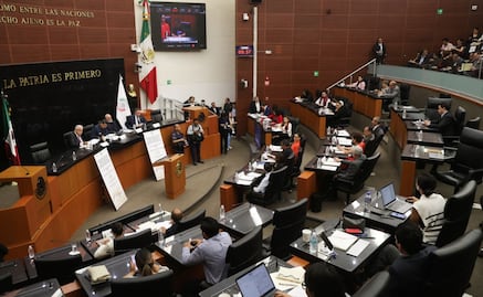 Aprueban comisiones del Senado Ley General del Sistema Nacional de Seguridad Pública; se crea un “Estado fisgón”, acusa oposición